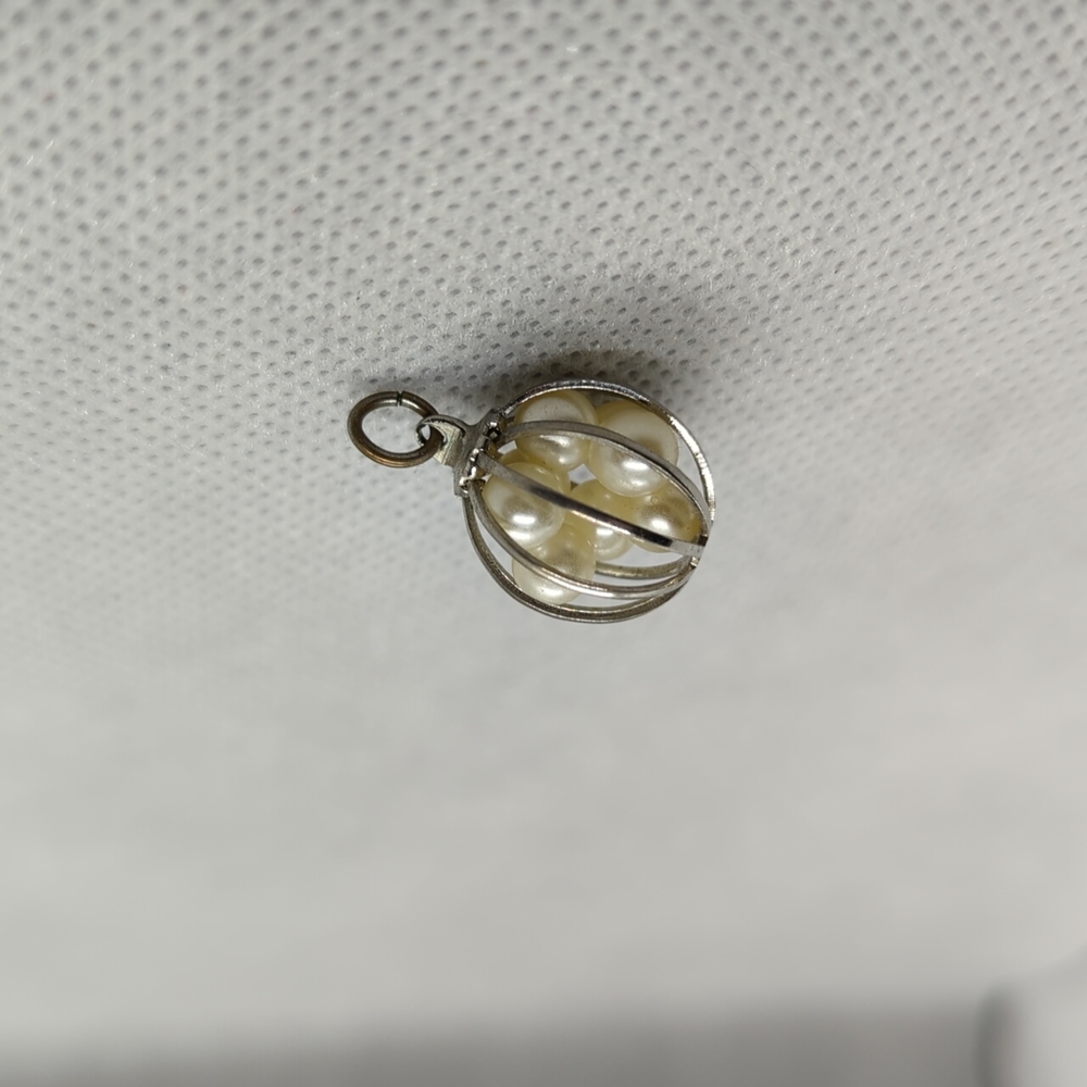 Cage Pendant Necklace Charm